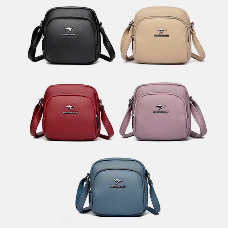 Umhängetasche für Damen, klein, über der Schulter, Geldbörse, Lederhandtasche