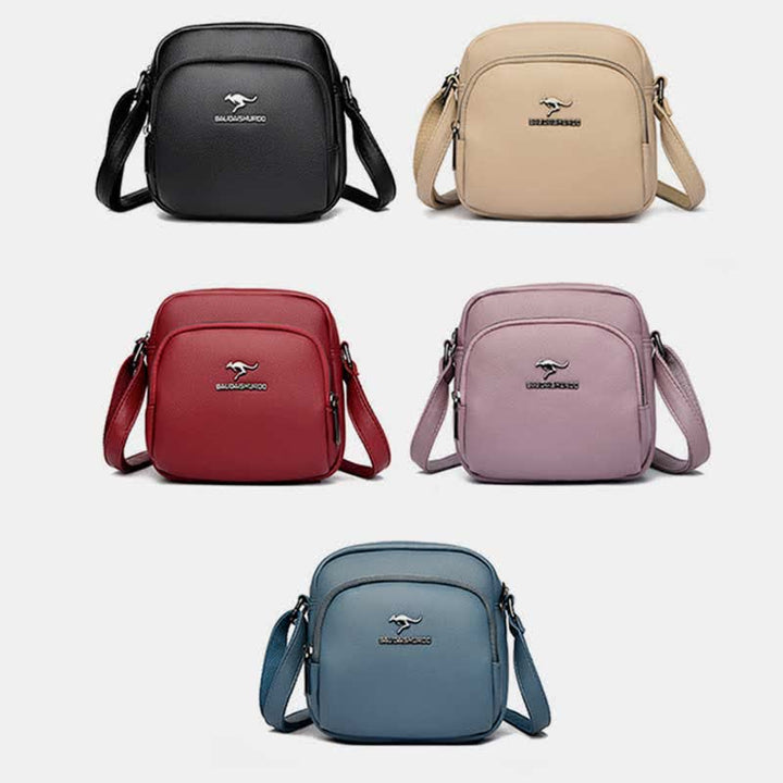 Umhängetasche für Damen, klein, über der Schulter, Geldbörse, Lederhandtasche