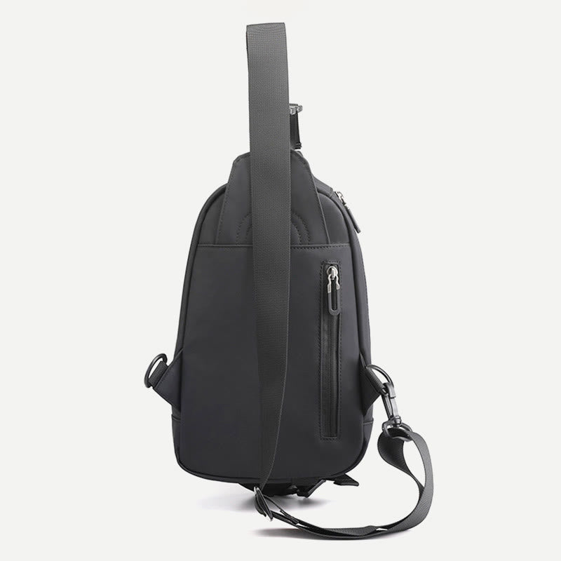 Schultertasche für Herren, multifunktional, wasserdicht, lässig, Umhängetasche
