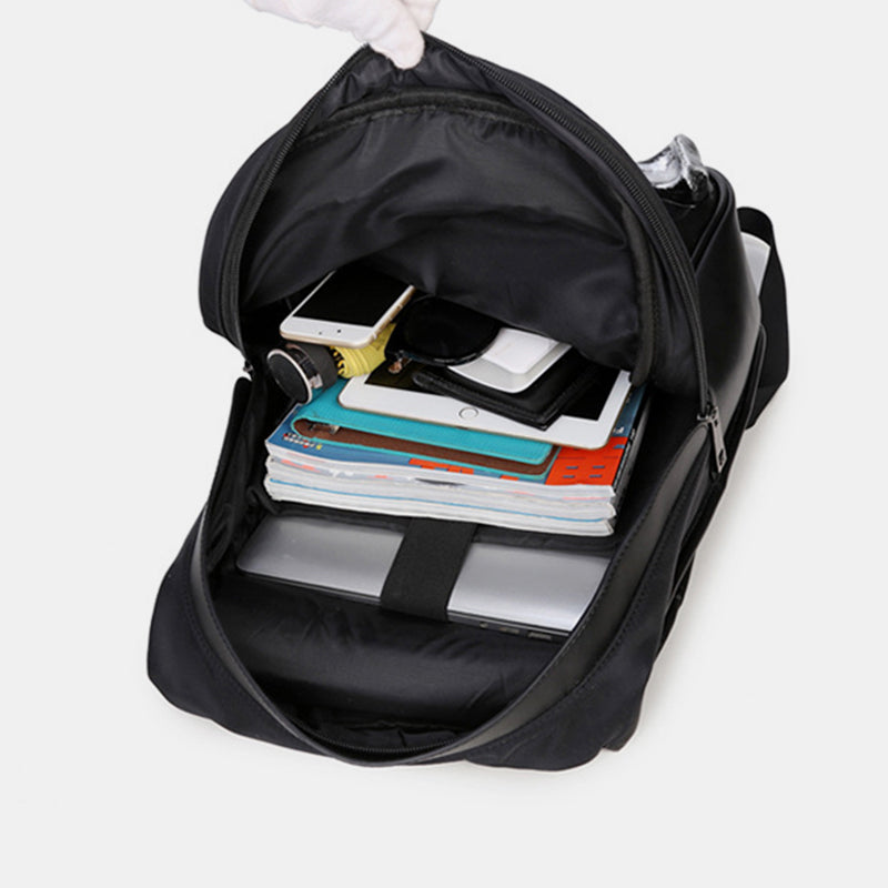 3D-Totenkopf-Rucksack, Gothic-Nieten, Laptop-Rucksack mit Kapuzenmütze