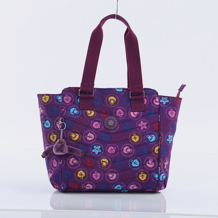 Nylon-Tragetasche für Damen, wasserdicht, groß, gesteppt, Schultertasche, Handtasche