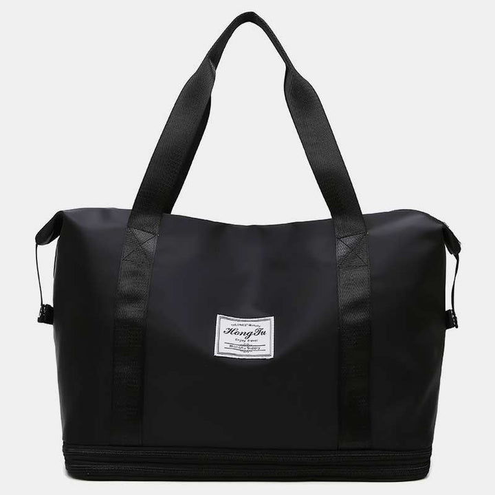 Super große Kapazität, leistungsstarke, erweiterbare Reisehandtasche, Erweiterung zwei Schichten