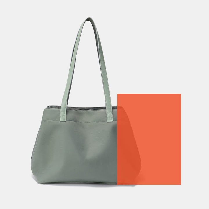 Tragetasche für Damen, große Kapazität, minimalistische Oxford-Umhängetasche