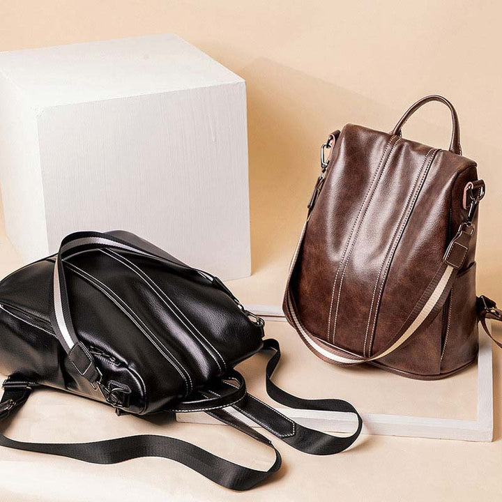 Diebstahlsicherer multifunktionaler Retro-Rucksack