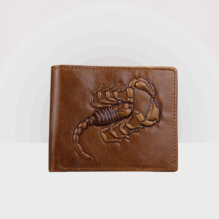 Echtes Leder Krokodil Gravur Brieftasche Retro Bifold Brieftasche