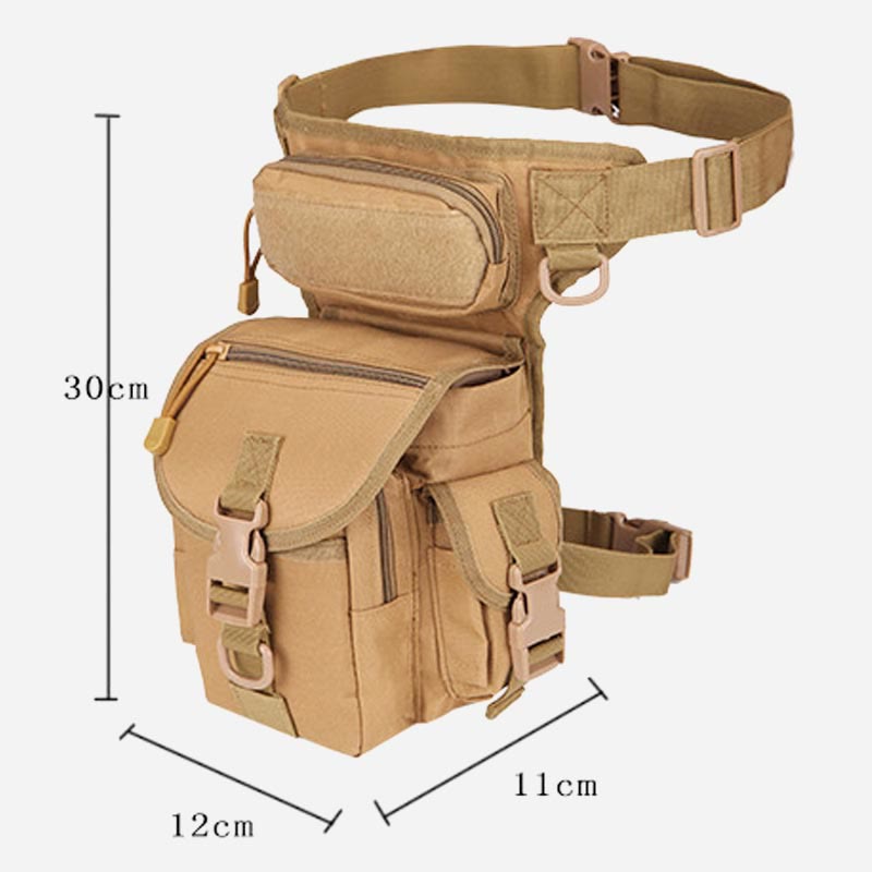 Mehrzweck-Beintasche für Männer im Freien, Reiten, Militär, Oxford, taktische Tasche
