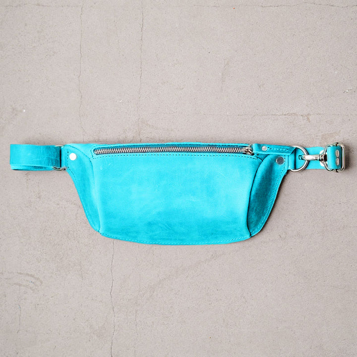 Gürteltasche für Damen und Herren, Outdoor, Hüfttasche mit Doppelreißverschluss, Brusttasche