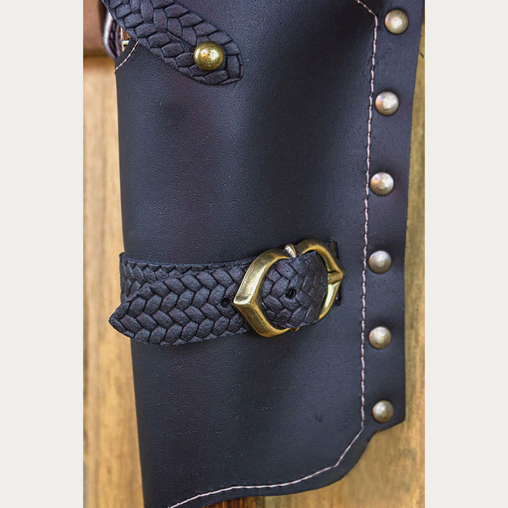 Punk Mittelalter Vintage Leder Holster Outdoor Tragbare Cosplay Prop