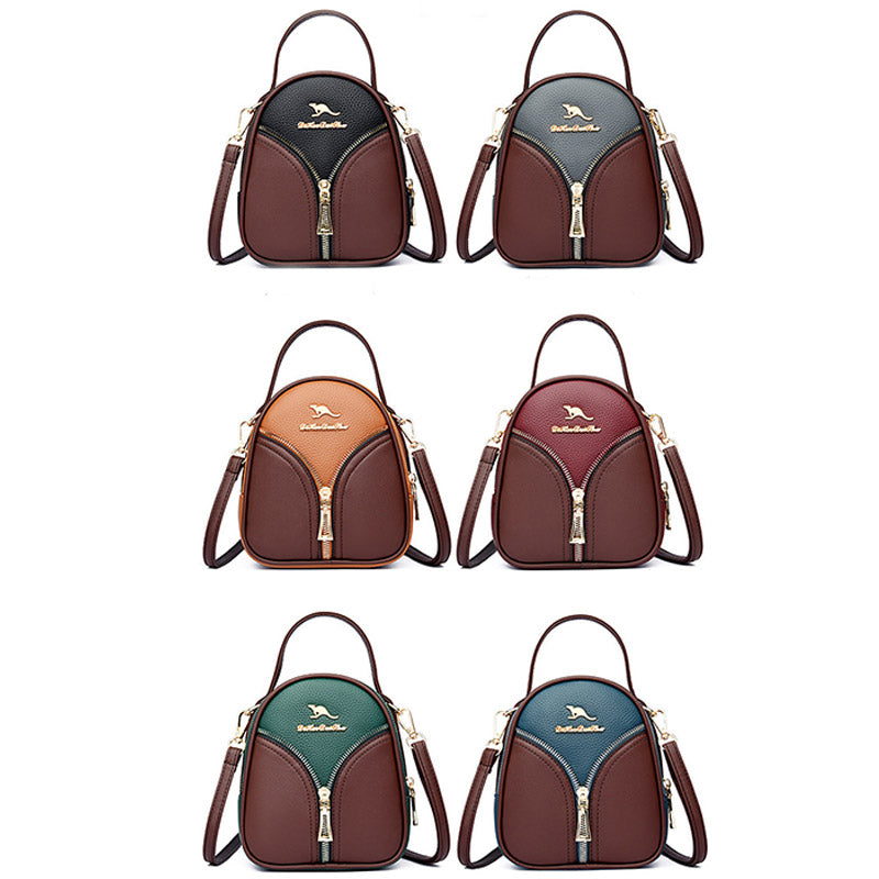 Kleine Crossbody-Handytasche für Damen, Handy-Schultertasche aus Leder