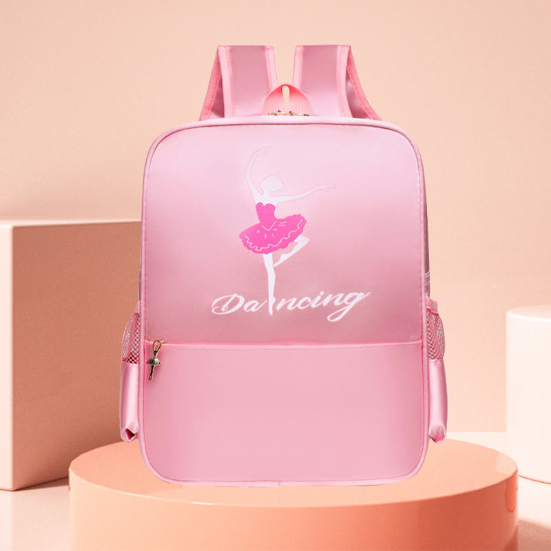 Mädchen Tanz Rucksack Ballerina Kleid Dekor Kinder Tanz Schultasche