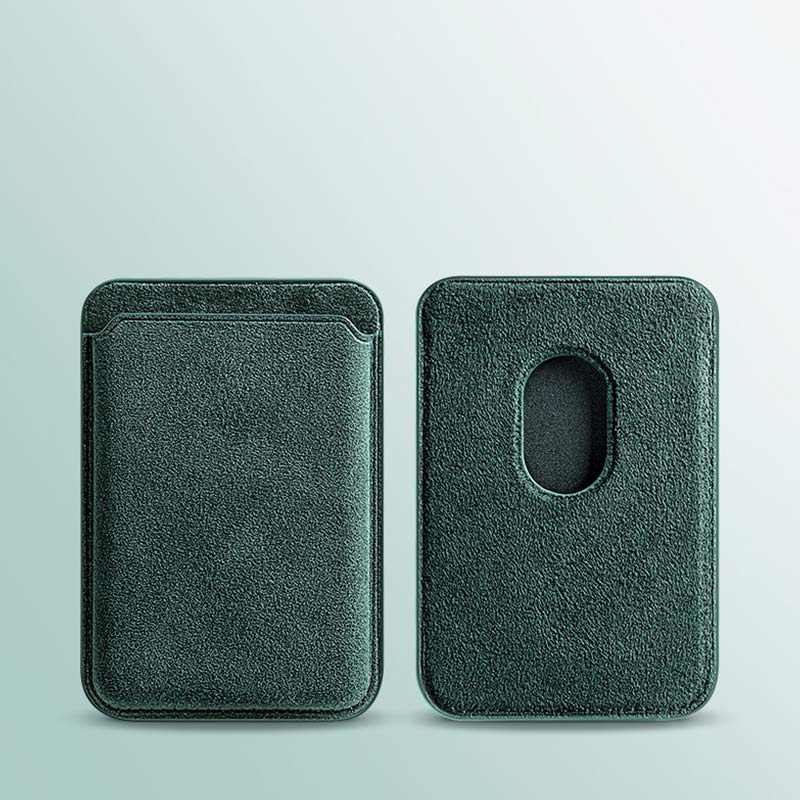 Alcantara Wildleder MagSafe Kartenhalter