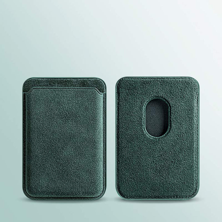 Alcantara Wildleder MagSafe Kartenhalter