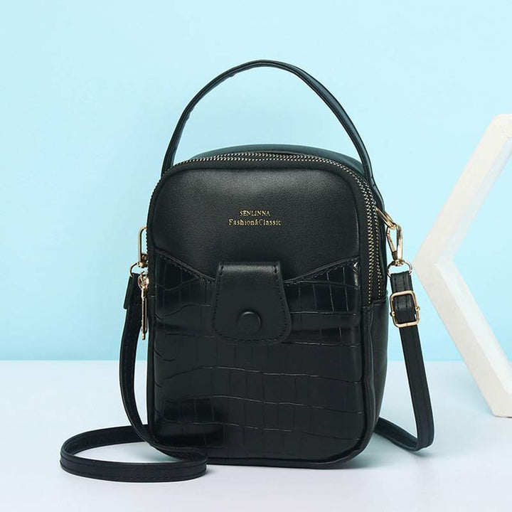 Kleiner Rucksack für Damen, Mehrzweck-Design, Handtasche, Umhängetasche