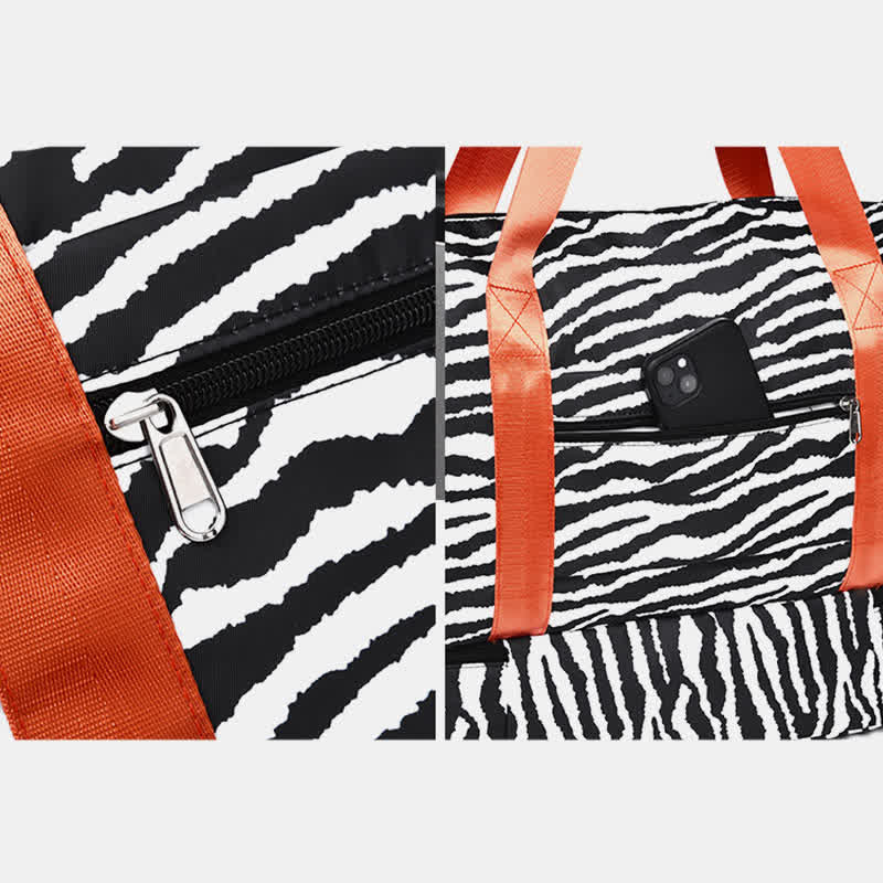 Reisetasche für Damen, Sport-Handtasche mit Nassfach, Schuhfach