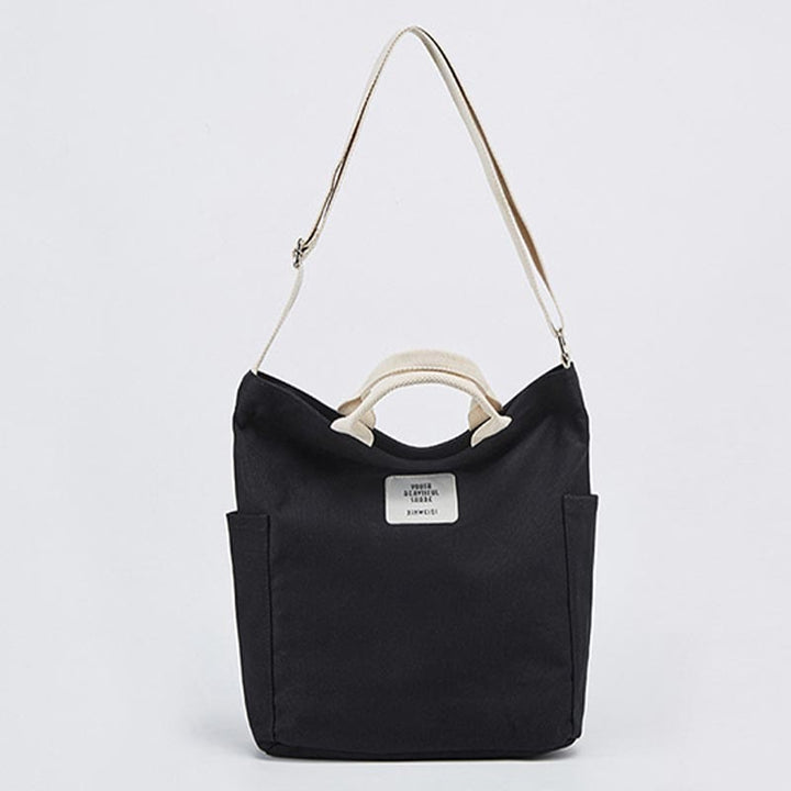 Tragetasche für Damen, für den täglichen Ausflug, große Kapazität, Canvas-Handtasche
