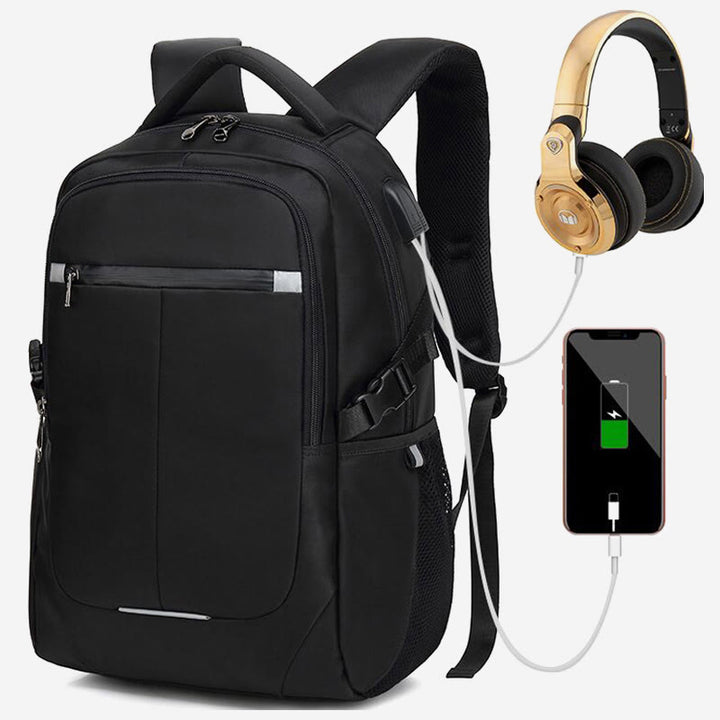 Rucksack für Herren, für Geschäftsreisen, Studenten, Laptop, Oxford, wasserdicht, Tagesrucksack