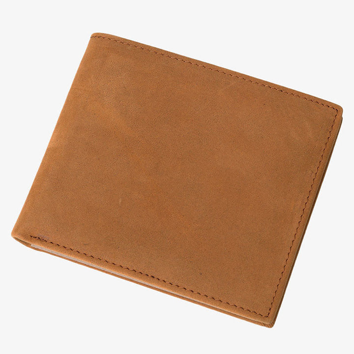 Dünne Brieftasche für die Familie, mit Laser-Inschrift, Leder, Geldbörse, Geschenk