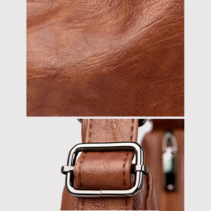 Tragetasche für Damen, Retro, elegante Umhängetasche mit großem Fassungsvermögen