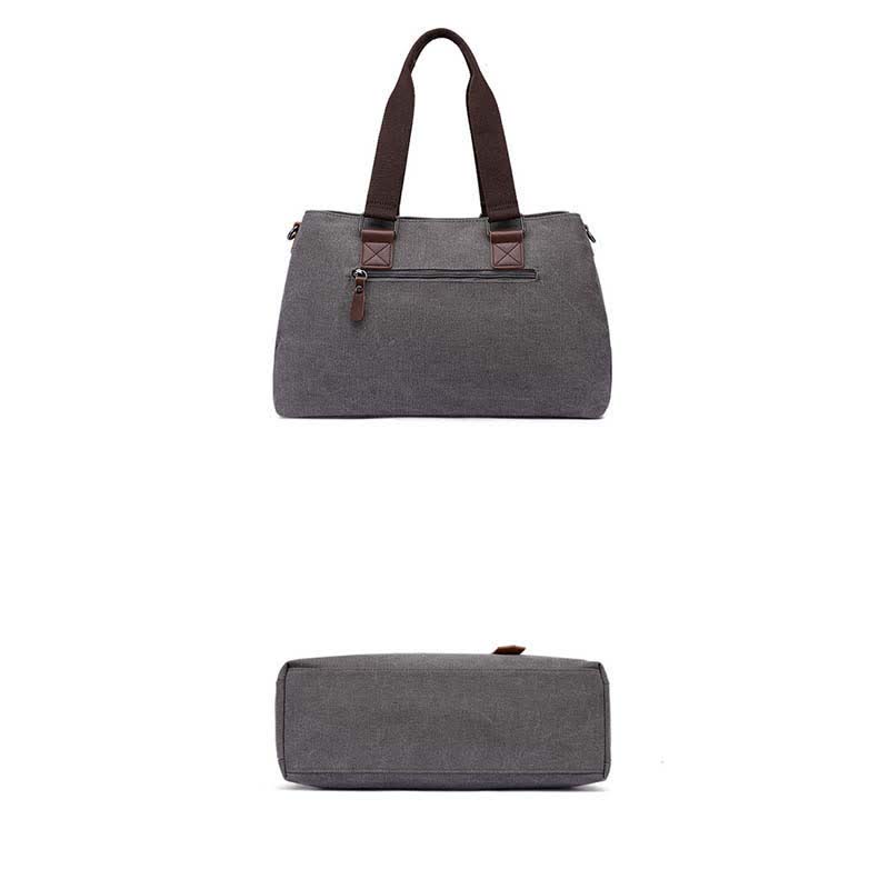 Dreifach-Canvas-Totes-Handtasche, multifunktional, lässig, Umhängetasche, Schultertasche