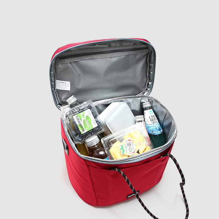 Kleine Kühltasche für Picknickarbeit, Oxford Crossbody Lunch Bag
