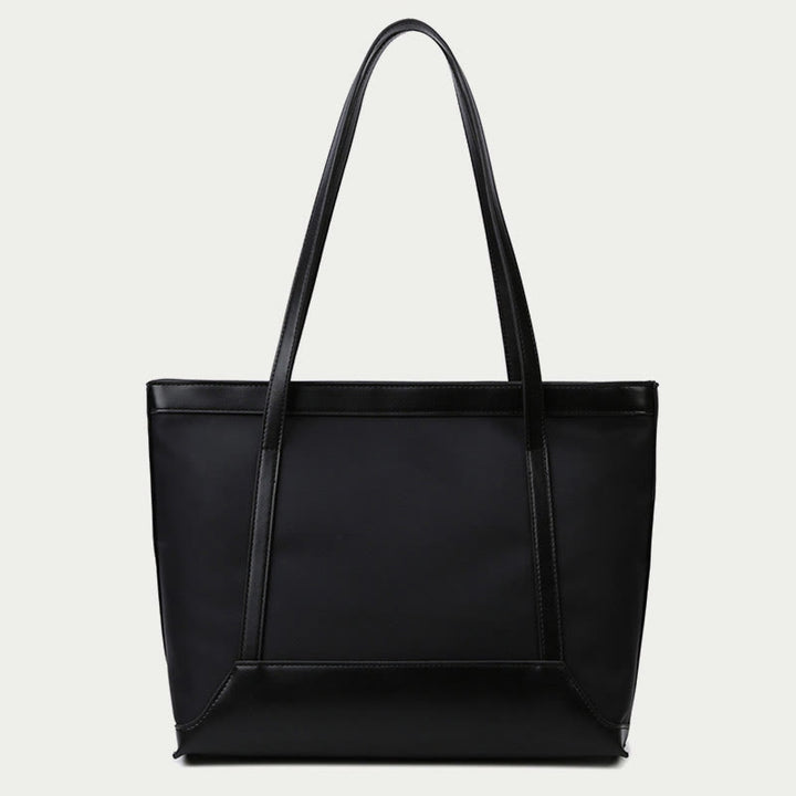 Große Tragetasche, robuste Schulterhandtasche aus PU-Leder