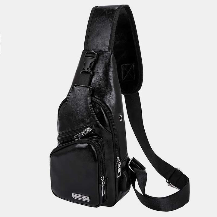 Weiche, dreifach verwendbare Schultertasche mit mehreren Taschen für Ausflüge