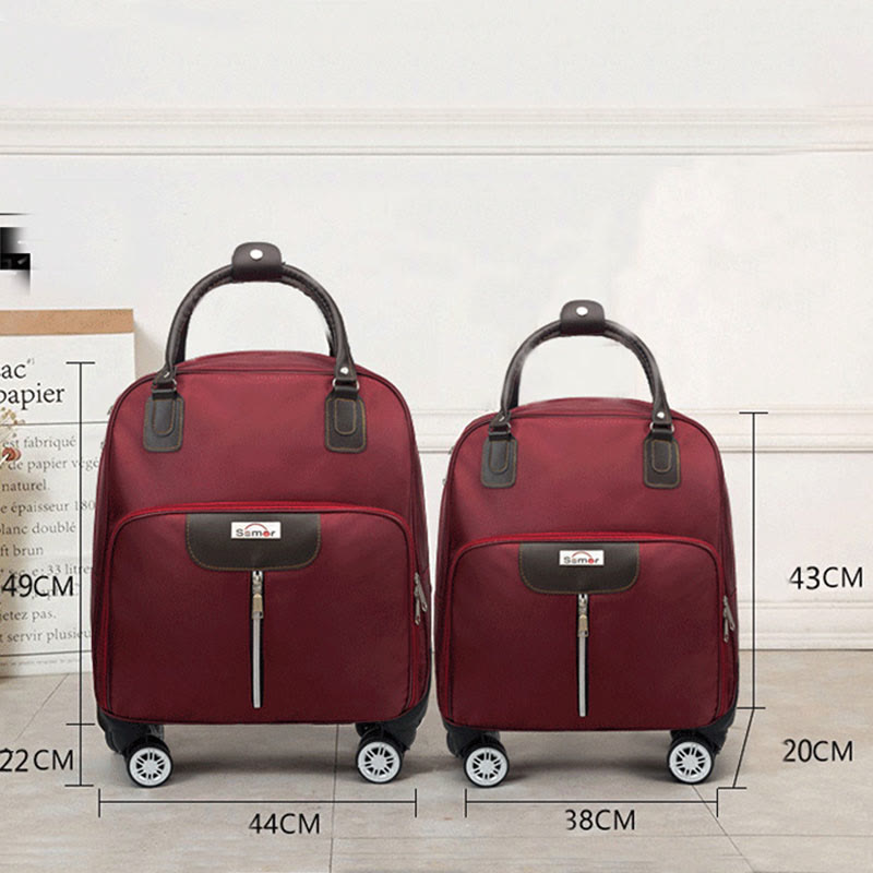 Pull Rod Reisekoffer Unisex Große wasserdichte Reisetasche