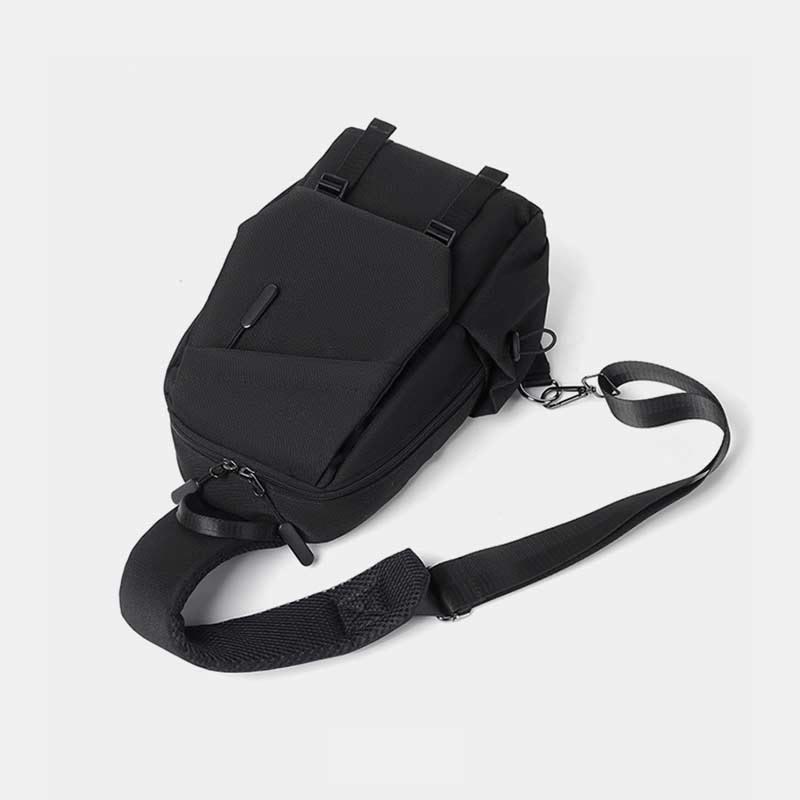 Schultertasche für Herren, abriebfest, lässiger Oxford-Umhängerucksack