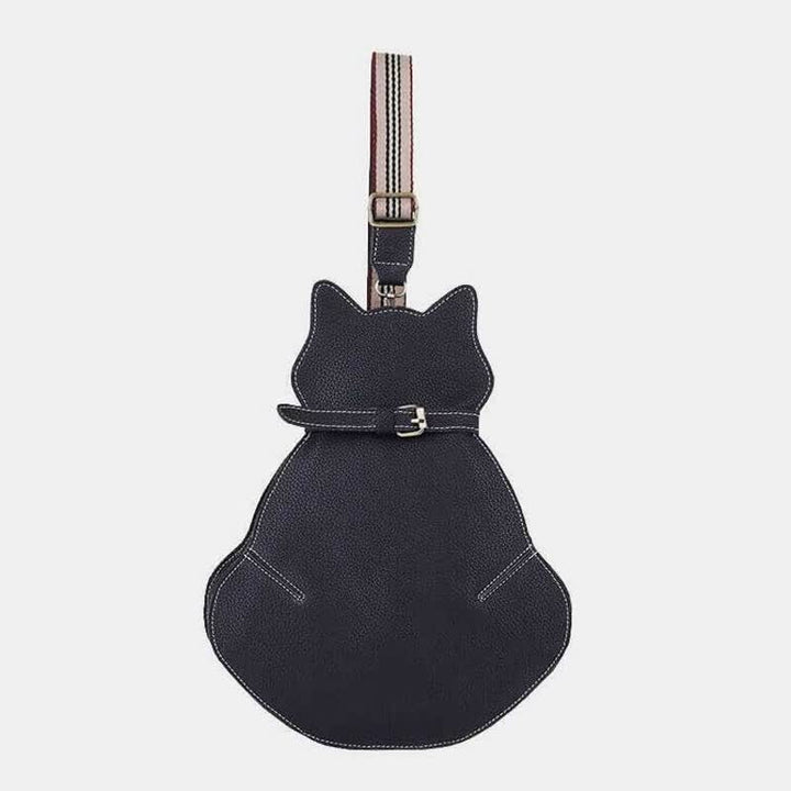 Süße Schultertasche aus PU-Leder in Katzenform für Damen