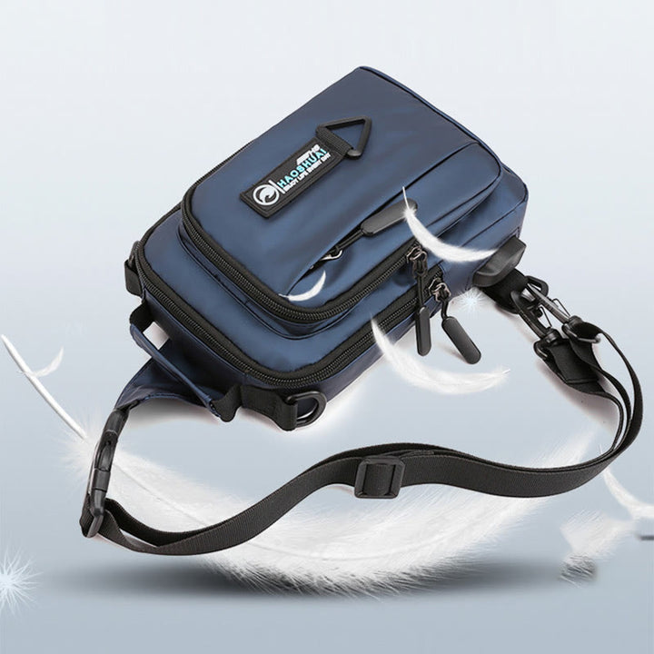 Praktische Crossbody Sling Bag für Männer, wasserdichte Reisetasche
