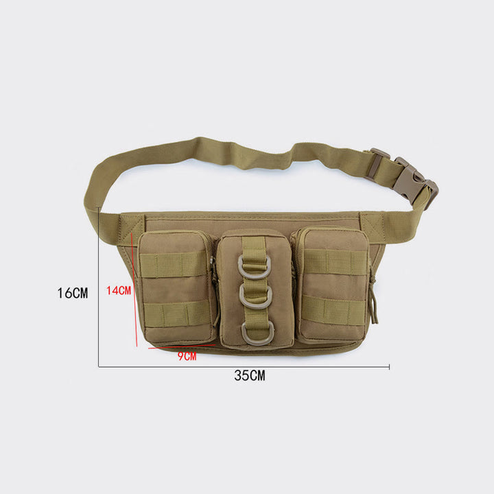 Gürteltasche für Herren, taktische Outdoor-Sportarten, multifunktionale Umhängetasche