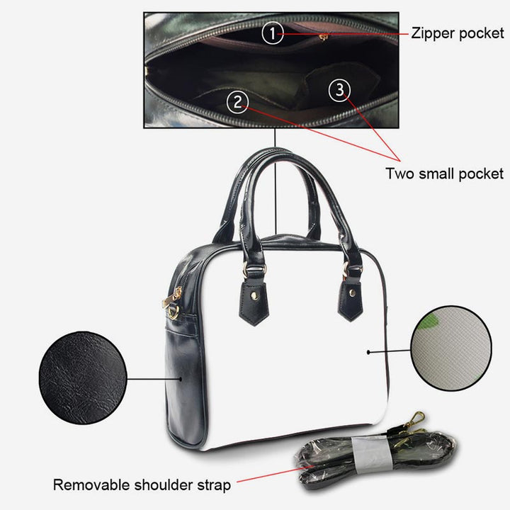 PU-Leder-Blumen-Geldbörsen Top-Griff-Tasche Crossbody Handtasche Satchel Taschen