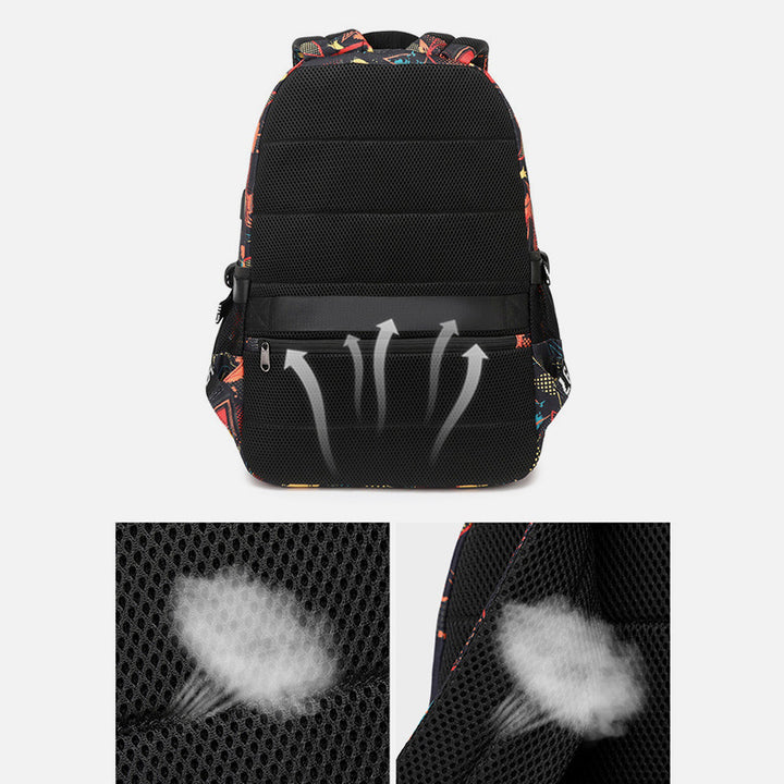 Laptop-Rucksack für Herren, groß, für College, Schule, Büchertaschen, Reise-/Arbeitstasche