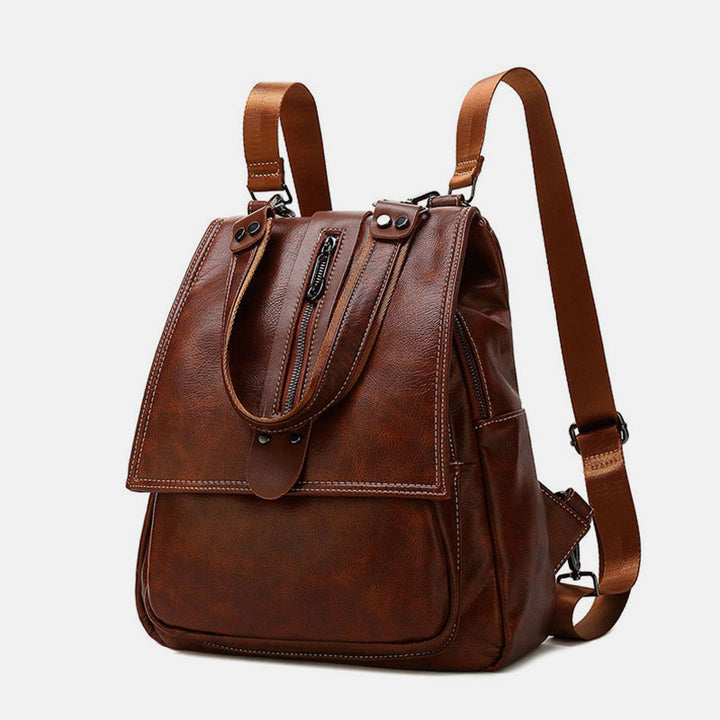 Damen Modischer Rucksack, Geldbörse, multifunktionales Design, Umhängetasche mit Schultergurt