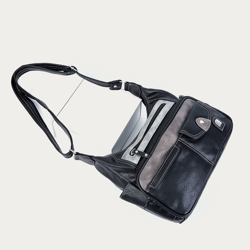 Umhängetasche für Damen, coole Freizeit-Schultertasche im Vintage-Stil
