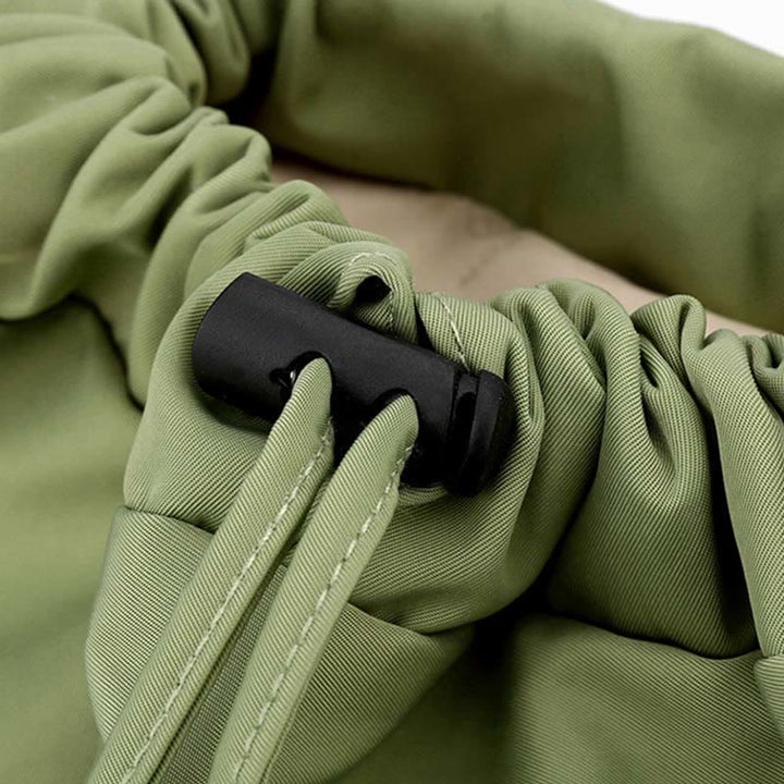 Rucksack für Frauen Einfacher Kordelzugverschluss Wasserdichte Reisetasche aus Nylon