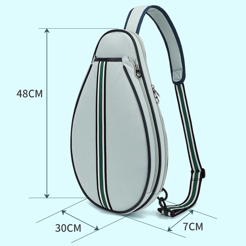 Minimalistische Schlägertasche für den Außenbereich, Damen und Herren, leichte Schultertasche