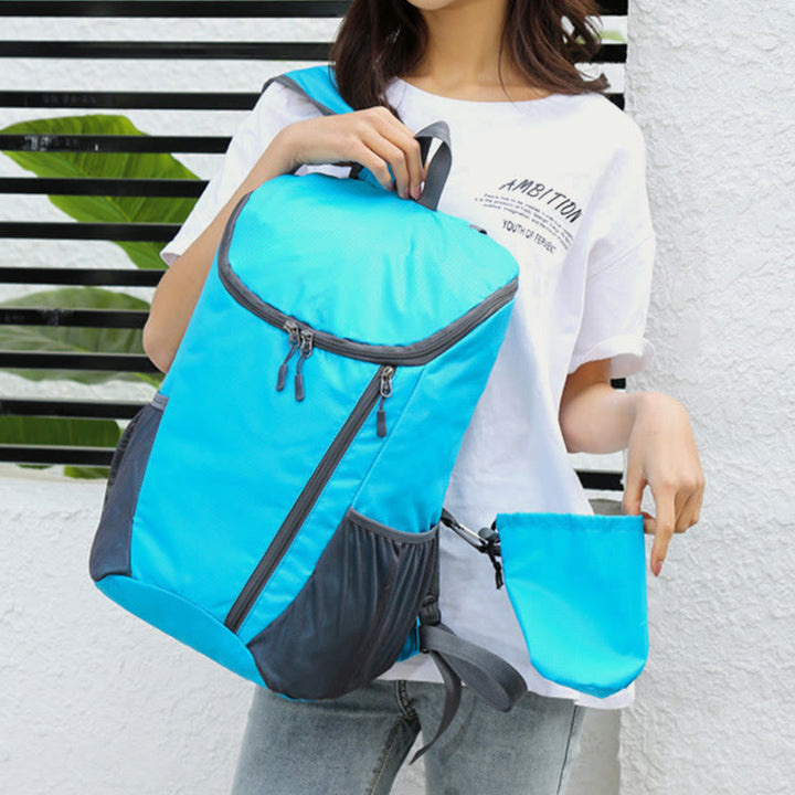 Nylon-Rucksack für Outdoor-Sportarten, faltbarer Reise-Tagesrucksack