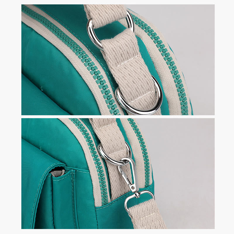 Tasche mit Griff oben für Damen, einfache, tragbare Umhängetasche mit Spritzschutz