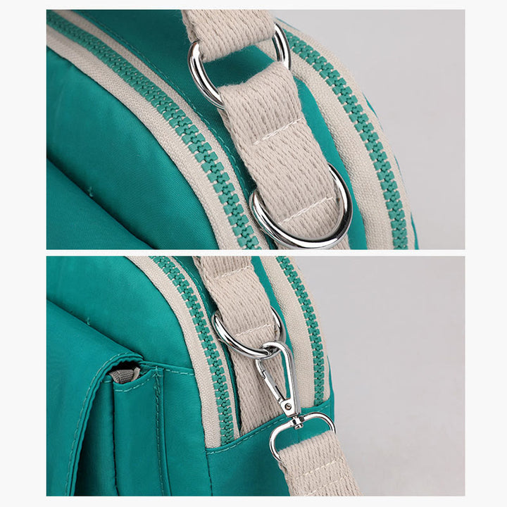 Tasche mit Griff oben für Damen, einfache, tragbare Umhängetasche mit Spritzschutz