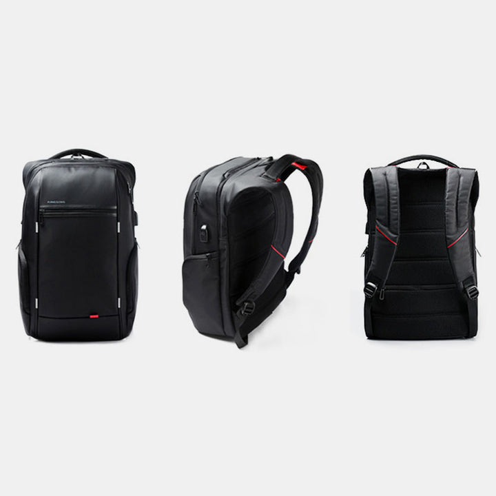 Extra großer Laptop-Rucksack, College-Business-Computer-Rucksack mit USB-Ladeanschluss