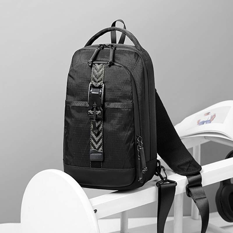 Premium Sling Bag Crossbody Anti-Diebstahl Wasserabweisend Minimalistische Tragetasche für jeden Tag