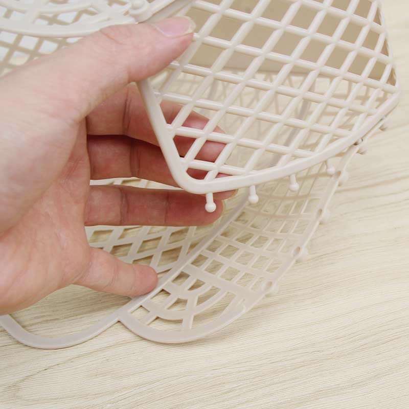 Handtasche für Badezimmer, Rautenförmig, flexible Aufbewahrung, zusammenklappbarer Badekorb