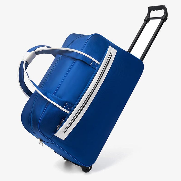 Zugstange Gepäck Damen Herren Minimalistische Geschäftsreise Reisetasche
