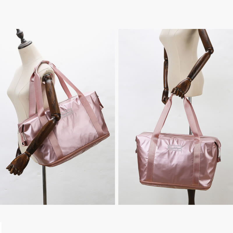 Reisetasche für Damen, Trocken-/Nasstrennung, Sporthandtasche