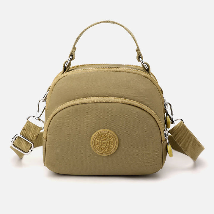 Leichte, wasserabweisende Handtasche für Damen mit mehreren Taschen