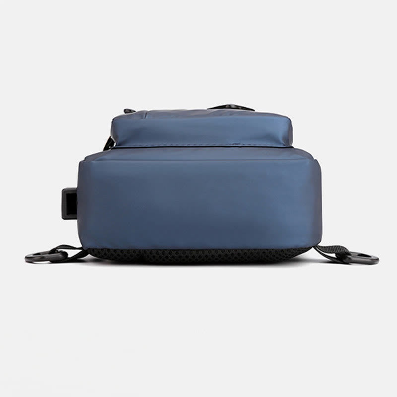 Praktische Crossbody Sling Bag für Männer, wasserdichte Reisetasche