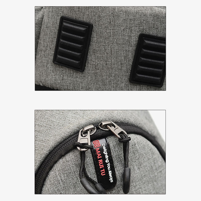 SLR-Digitalkameratasche für den Außenbereich, robuste Brusttasche aus Nylon