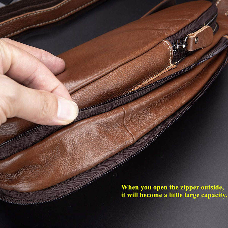 Schlanke, weiche Mehrzweck-Schultertasche mit Diebstahlschutz