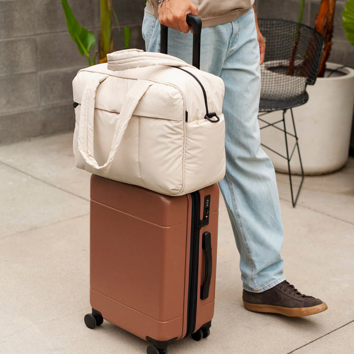 Reisetasche für Damen, große Kapazität, Aufbewahrungstasche aus Polyester